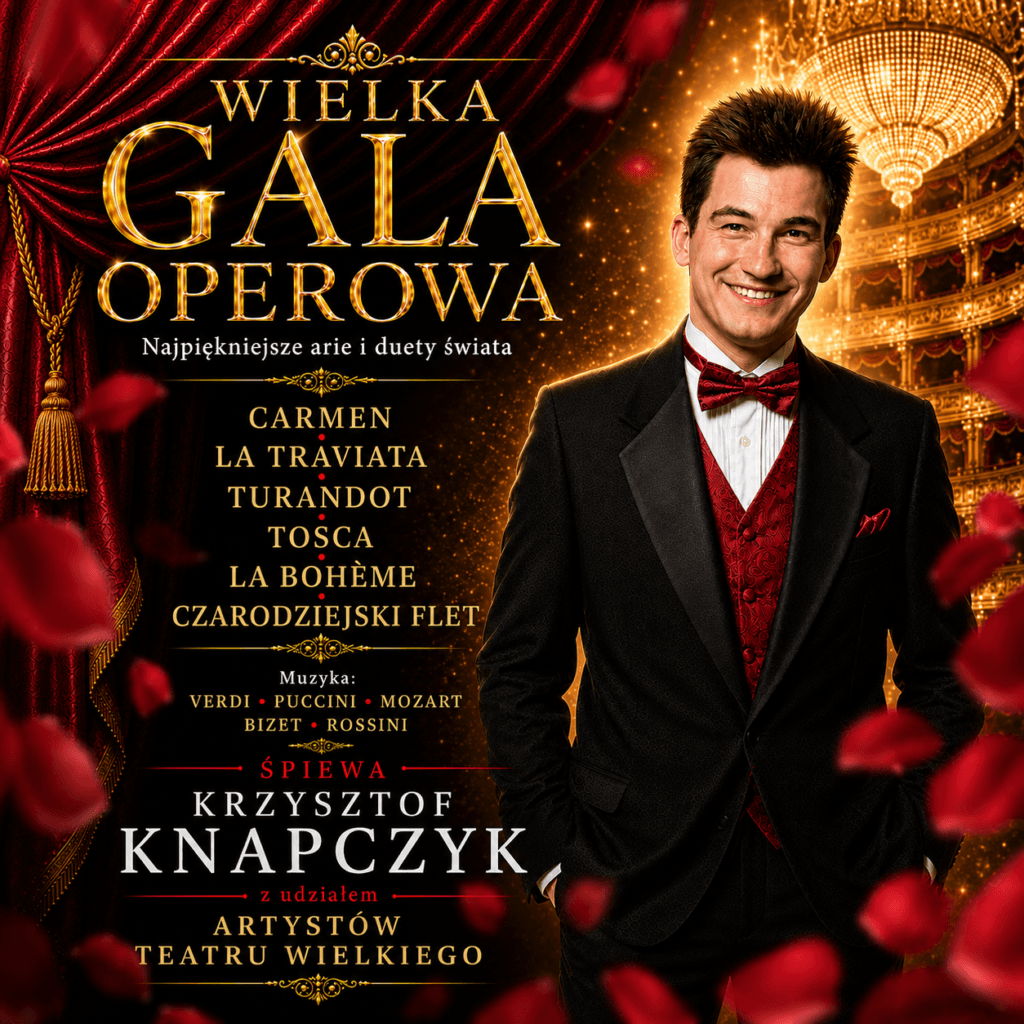 Wielka Gala Operowa: Krzysztof Knapczyk - Carmen, La Traviata, Turandot
