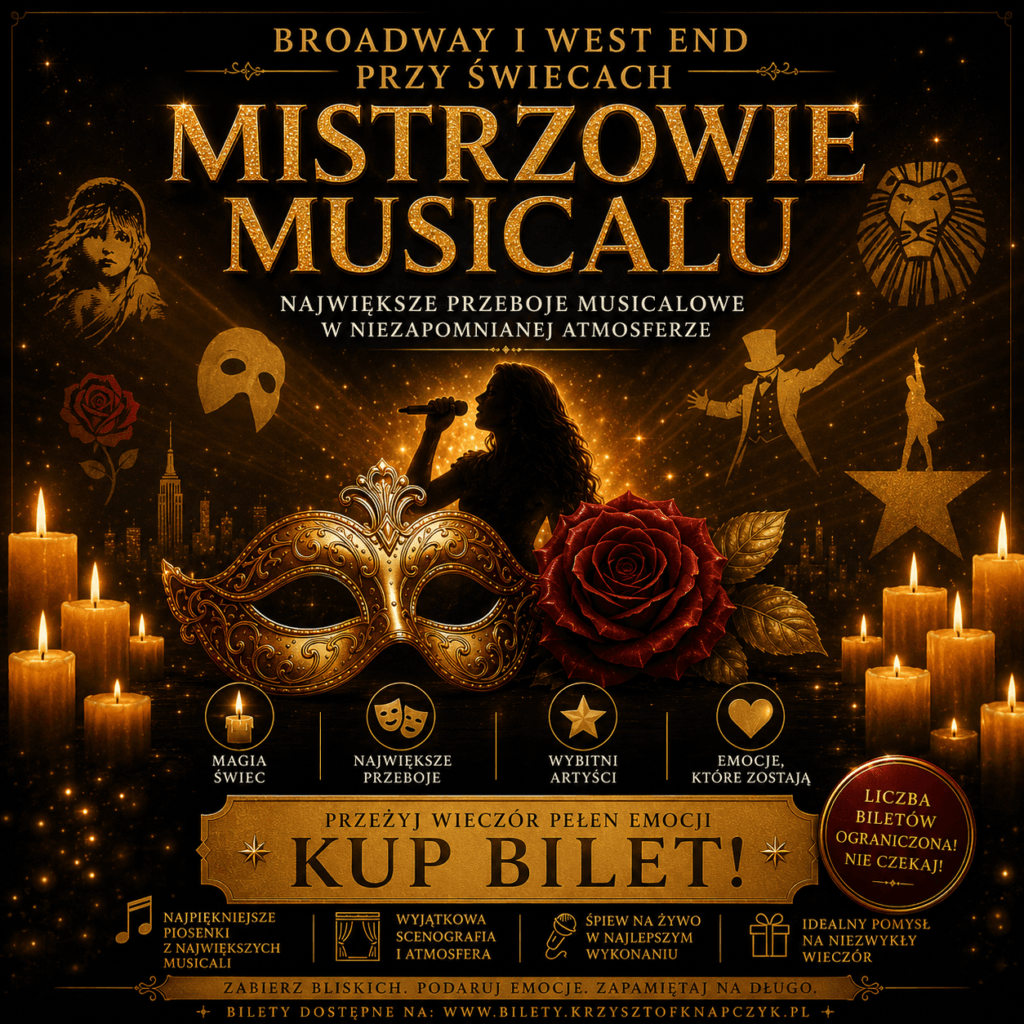 BROADWAY I WEST END PRZY ŚWIECACH - MISTRZOWIE MUSICALU