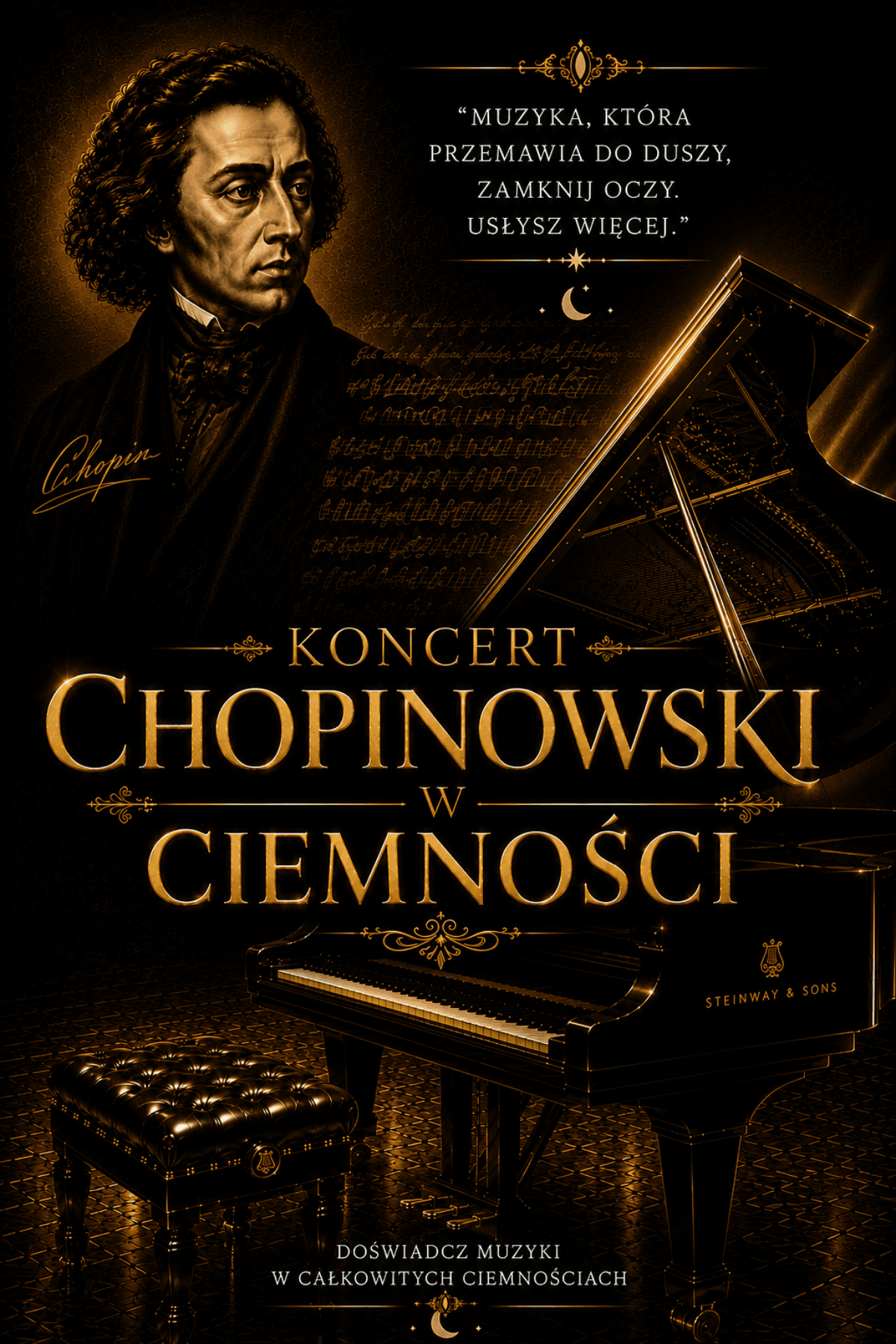 Koncert Chopinowski w Ciemności