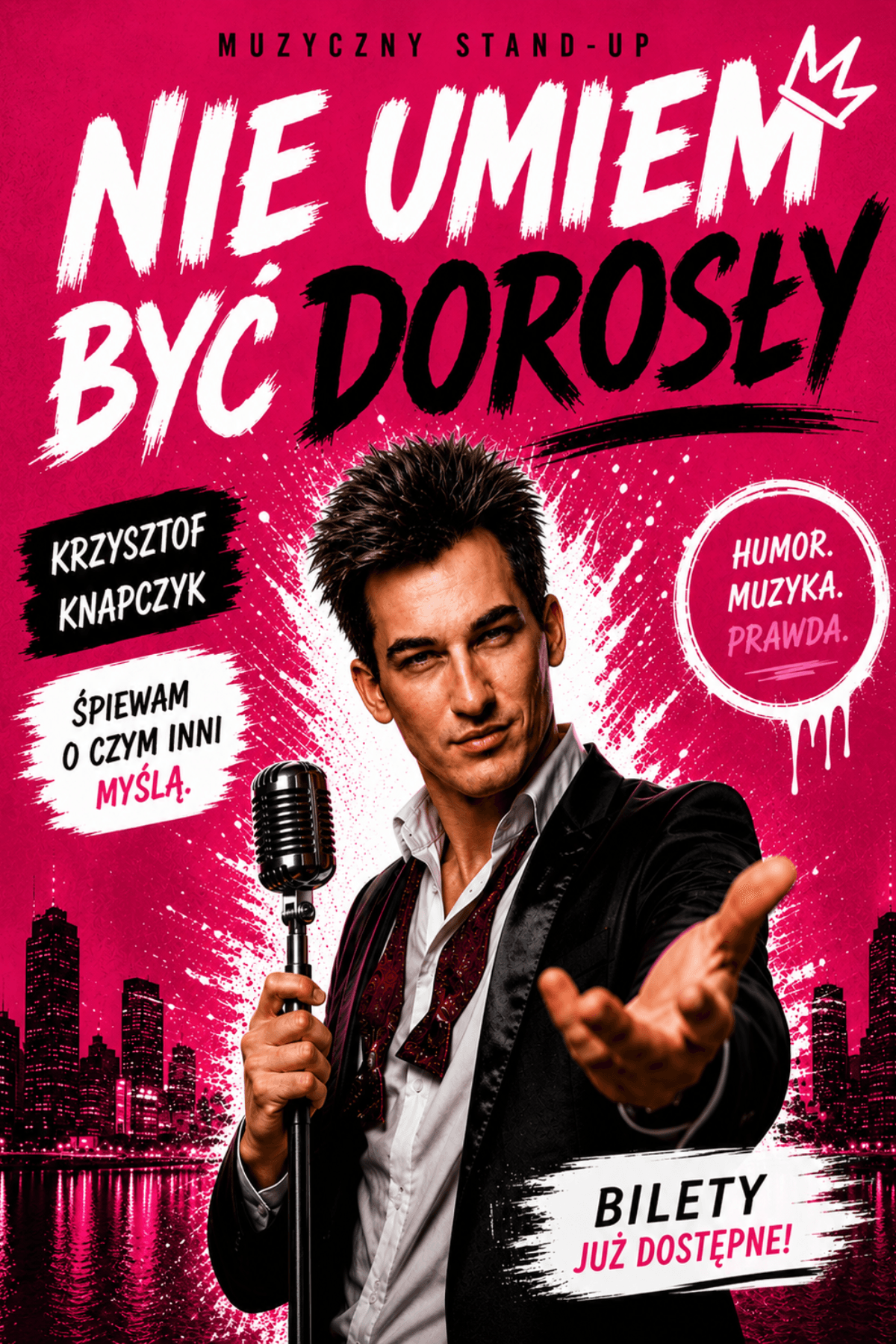 Nie umiem być dorosły – Stand Up muzyczny
