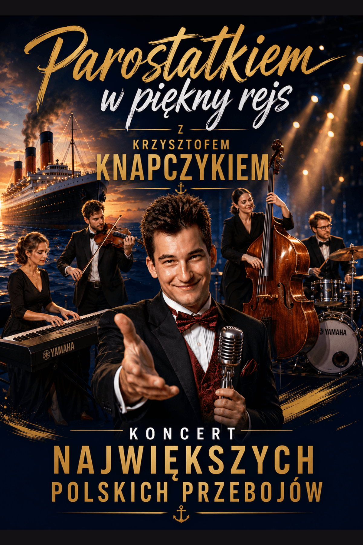 Parostatkiem w piękny rejs z Krzysztofem Knapczykiem