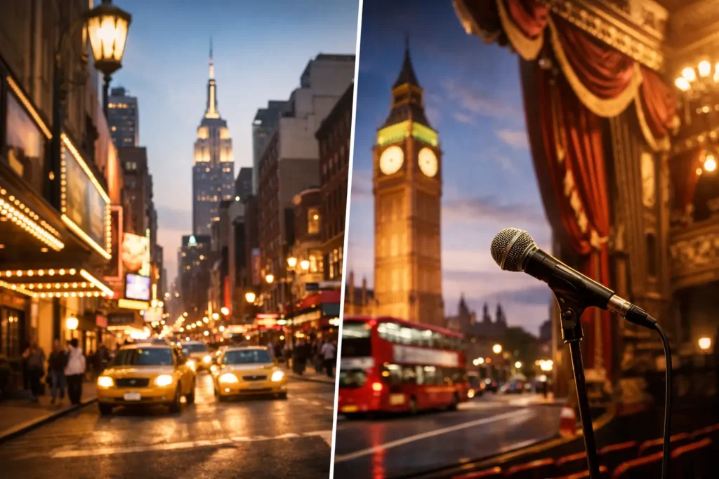 Broadway czy West End? Różnice, które słychać